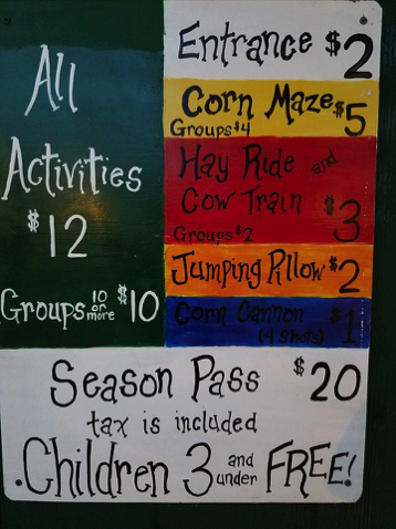 Right Choices Corn Maze Admission