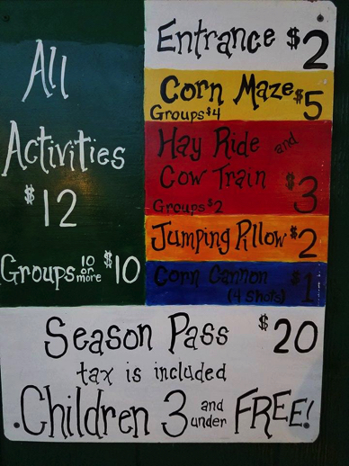 Right Choices Corn Maze Admission